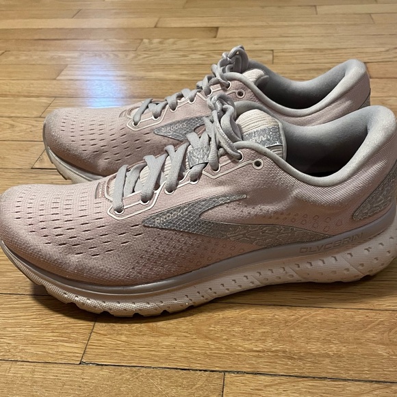 Brooks Glycerin 18 Blush Pink/Mauve Women’s 8.5 - Picture 4 of 10